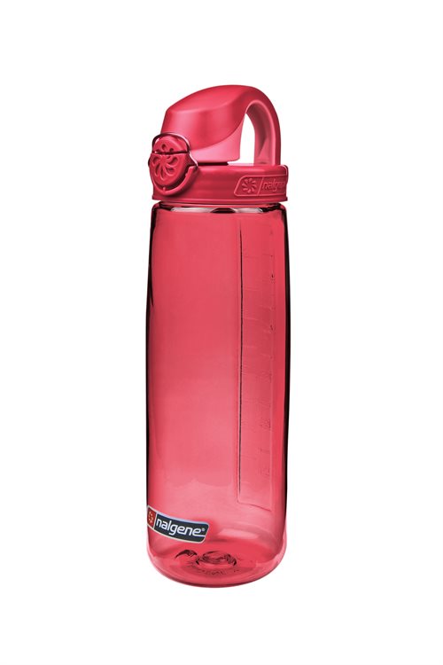 Nalgene drikkedunk ON-THE-FLY - flot rød farve - 650 ml. uden BPA, BPS og Ftalater